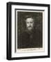 William Morris English Writer Artist and Socialist-null-Framed Art Print