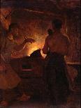 The Forge, C.1855-William Morris Hunt-Giclee Print