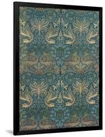 William Morris Peacock and Dragon Textile Design, C.1880-William Morris-Framed Giclee Print