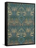 William Morris Peacock and Dragon Textile Design, C.1880-William Morris-Framed Stretched Canvas