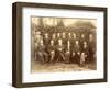 William Morris, Photographed with the Staff at Kelmscott Press (B/W Photo)-English Photographer-Framed Giclee Print