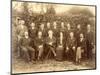 William Morris, Photographed with the Staff at Kelmscott Press (B/W Photo)-English Photographer-Mounted Giclee Print