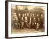 William Morris, Photographed with the Staff at Kelmscott Press (B/W Photo)-English Photographer-Framed Giclee Print