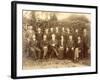 William Morris, Photographed with the Staff at Kelmscott Press (B/W Photo)-English Photographer-Framed Giclee Print