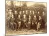 William Morris, Photographed with the Staff at Kelmscott Press (B/W Photo)-English Photographer-Mounted Giclee Print