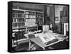 William Morris's Study, Kelmscott Manor, Kelmscott, Oxfordshire, 1901-null-Framed Stretched Canvas