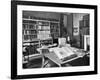 William Morris's Study, Kelmscott Manor, Kelmscott, Oxfordshire, 1901-null-Framed Giclee Print