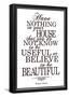 William Morris Useful and Beautiful Poster-null-Framed Poster