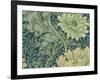 William Morris Wallpaper Sample with Chrysanthemum, 1877-William Morris-Framed Giclee Print