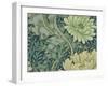 William Morris Wallpaper Sample with Chrysanthemum, 1877-William Morris-Framed Premium Giclee Print
