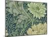 William Morris Wallpaper Sample with Chrysanthemum, 1877-William Morris-Mounted Premium Giclee Print