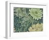 William Morris Wallpaper Sample with Chrysanthemum, 1877-William Morris-Framed Giclee Print