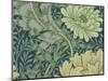 William Morris Wallpaper Sample with Chrysanthemum, 1877-William Morris-Mounted Giclee Print