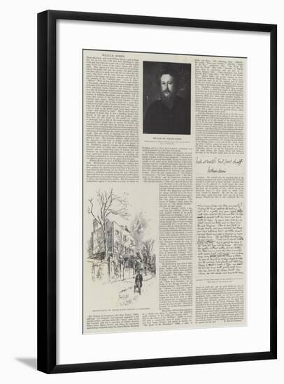 William Morris-Herbert Railton-Framed Giclee Print