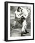 William Muldoon and Clarence Whistler, Greco-Roman Wrestlers, 1881-null-Framed Photographic Print
