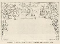 Facsimile of the Mulready Envelope, Designed for the Penny Post-William Mulready-Giclee Print