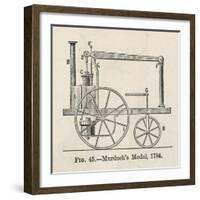 William Murdoch's Locomotive Engine-Robert H. Thurston-Framed Art Print