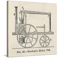 William Murdoch's Locomotive Engine-Robert H. Thurston-Stretched Canvas