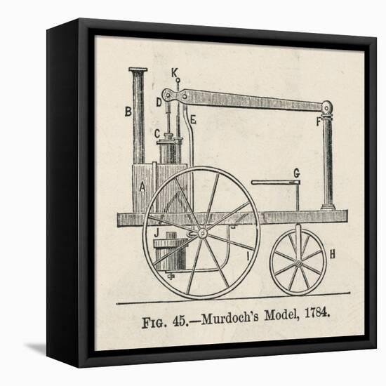 William Murdoch's Locomotive Engine-Robert H. Thurston-Framed Stretched Canvas