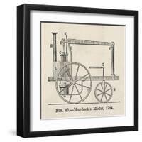 William Murdoch's Locomotive Engine-Robert H. Thurston-Framed Art Print