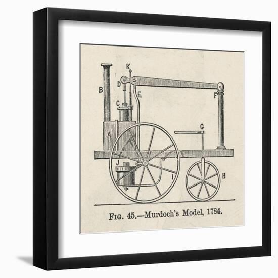 William Murdoch's Locomotive Engine-Robert H. Thurston-Framed Art Print