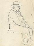 David of Cambridge (Graphite on Paper)-William Nicholson-Giclee Print