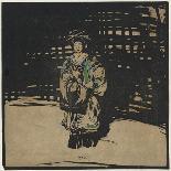 Urn and Flowers on a Table, 1914-William Nicholson-Giclee Print