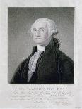 George Washington, First President of the United States, C1798-William Nutter-Stretched Canvas