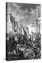 William of Normandy Lands on the English Coast-null-Stretched Canvas