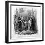 William of Normandy Receives the English Crown-null-Framed Art Print