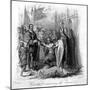 William of Normandy Receives the English Crown-null-Mounted Art Print