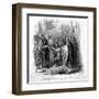 William of Normandy Receives the English Crown-null-Framed Art Print