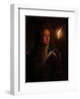 William of Orange, King of England and Stadtholder, c. 1692-97-Godfried Schalken Or Schalcken-Framed Giclee Print