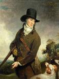 An Unknown Man with His Dog, 1815-William Owen-Giclee Print