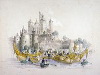 Florence, from the Ponte De Perro, after the Late Inundations-William Parrott-Giclee Print