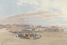 The Market Place, Tanga, Egypt, 1874-William Paton Burton-Laminated Giclee Print