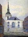 View of St Dionis Backchurch, City of London, 1815-William Pearson-Giclee Print