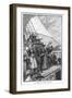 William Penn and Other Quakers Sail to the New World in the Welcome-Howard Pyle-Framed Art Print