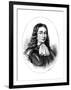 William Penn, Founder of the Commonwealth of Pennsylvania, C1666-Whymper-Framed Giclee Print
