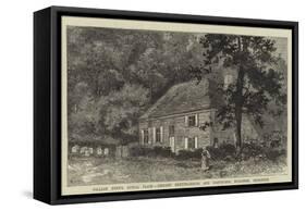 William Penn's Burial Place, Jordans Meeting-House and Graveyard, Ruscombe, Berkshire-William Henry James Boot-Framed Stretched Canvas