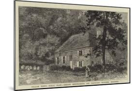 William Penn's Burial Place, Jordans Meeting-House and Graveyard, Ruscombe, Berkshire-William Henry James Boot-Mounted Giclee Print