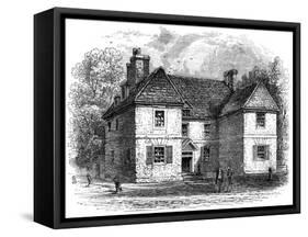 William Penn's House, Philadelphia, Pennsylvania, Late 17th-Early 18th Century-Whymper-Framed Stretched Canvas