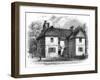 William Penn's House, Philadelphia, Pennsylvania, Late 17th-Early 18th Century-Whymper-Framed Giclee Print