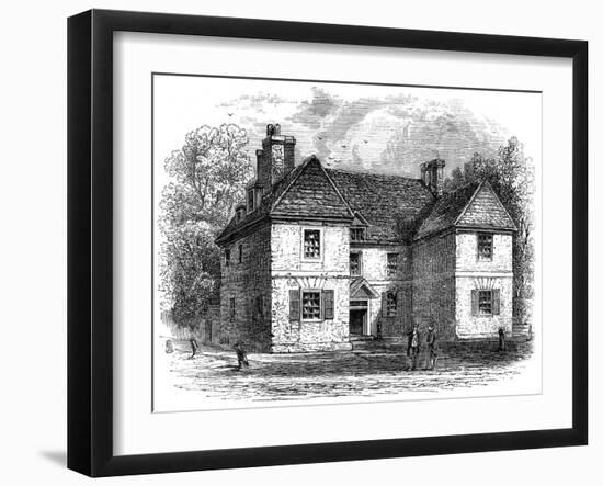 William Penn's House, Philadelphia, Pennsylvania, Late 17th-Early 18th Century-Whymper-Framed Giclee Print