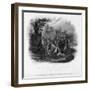 William Penn's Treaty with the Indians, Pennsylvania, 1681-John Tallis-Framed Giclee Print