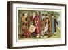 William Penn's Treaty with the North American Indians, 1682-null-Framed Giclee Print