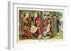 William Penn's Treaty with the North American Indians, 1682-null-Framed Giclee Print