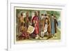 William Penn's Treaty with the North American Indians, 1682-null-Framed Giclee Print