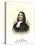 William Penn, with His Autograph-null-Stretched Canvas