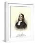 William Penn, with His Autograph-null-Framed Giclee Print